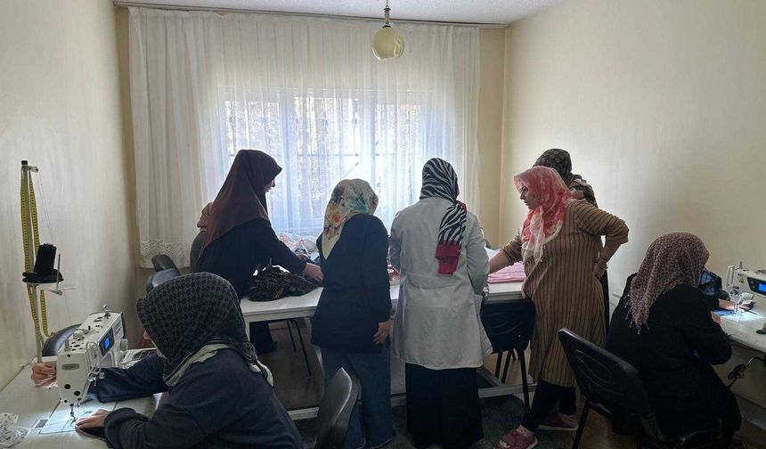 Van Edremit’te kadınların sosyal ve mesleki hayatına katkı