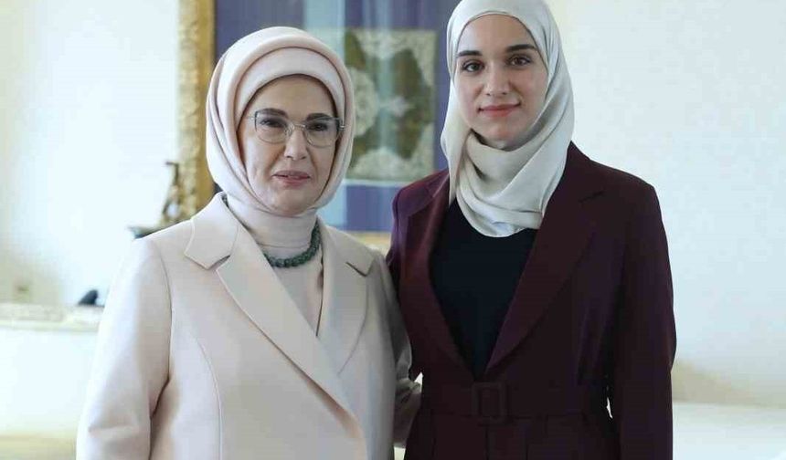 Emine Erdoğan Latife El Durubi ile görüştü