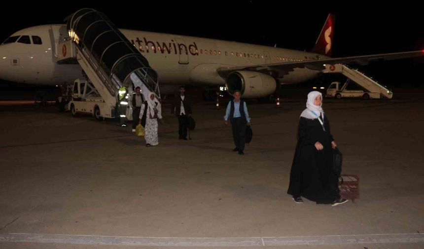 Suudi Arabistan’dan Şırnak’a ilk uçak seferi gerçekleşti