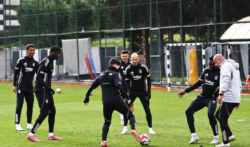 Beşiktaş, Trabzonspor maçı hazırlıklarını tamamladı