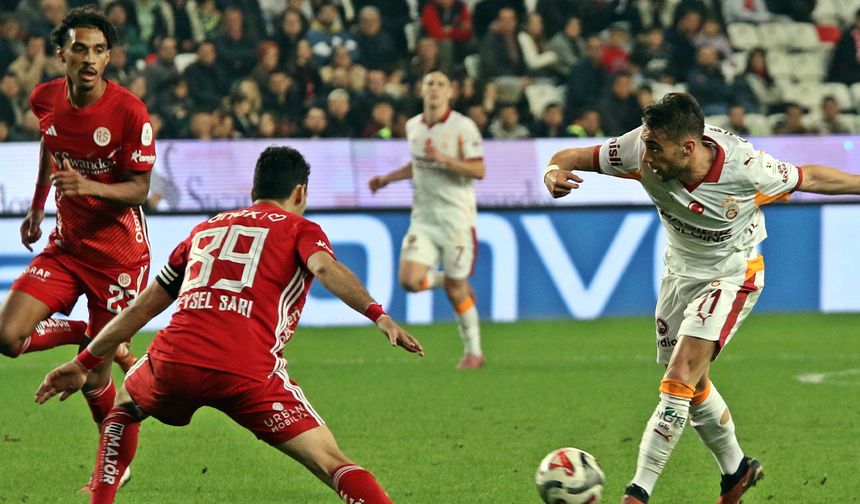 Galatasaray, Antalya’da zorlanmadı