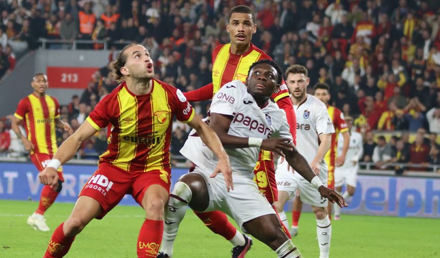 Trabzonspor Göztepe’yi mağlup etti
