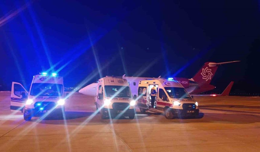 Van’da 59 Günlük Bebek, Uçak Ambulansla İstanbul’a Sevk Edildi