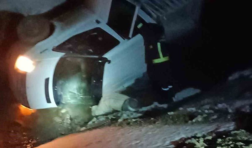 Gürpınar'da kaza: 3 yaralı