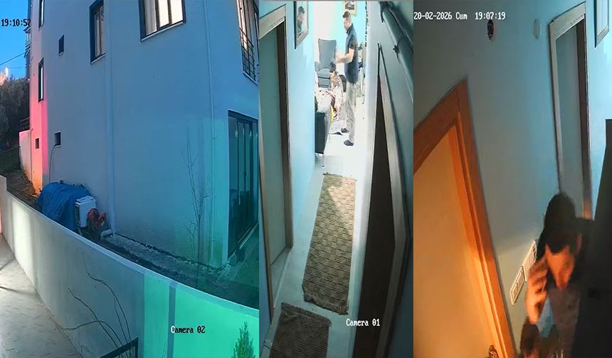 Yalova’daki Komşu Kavgası Güvenlik Kamerasına Yansıdı