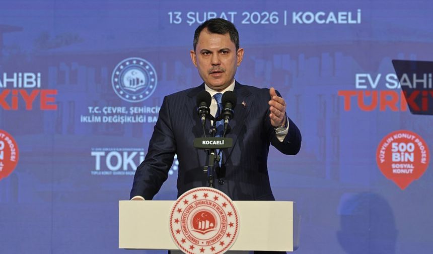 Bakan Kurum Muhalefeti Eleştirdi!