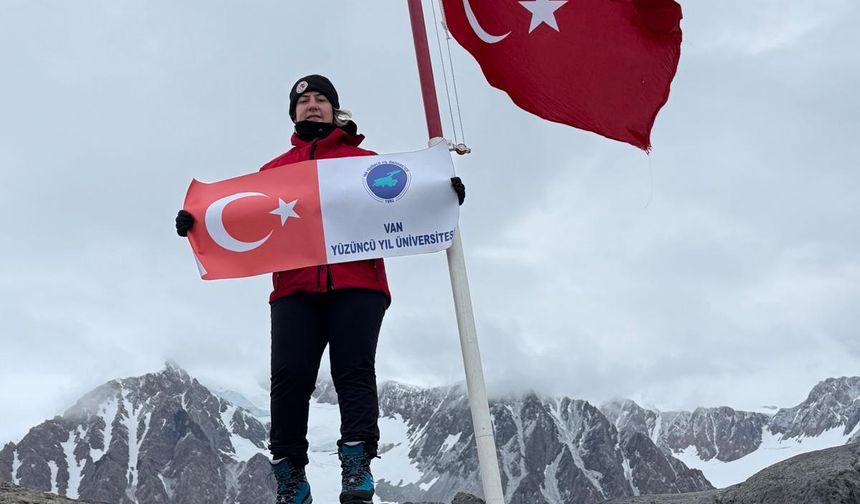 Onuncu Ulusal Antarktika Bilim Seferi’nde Van Yüzüncü Yıl Üniversitesi İmzası