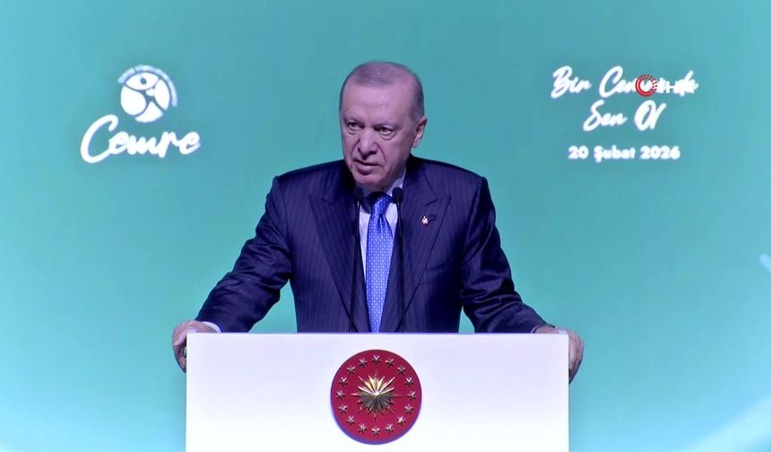 Recep Tayyip Erdoğan: Çevreye sahip çıkmak vatana sahip çıkmaktır