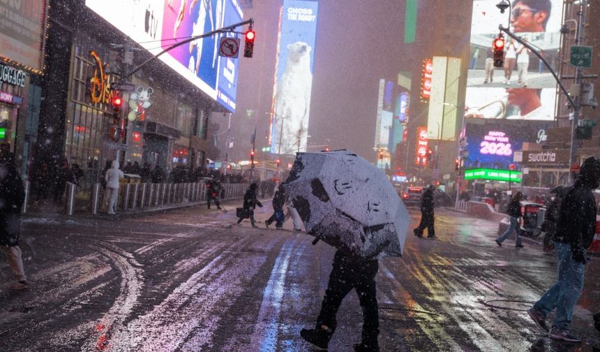 Şiddetli Kar Fırtınası, New York ve New Jersey’yi Vurdu