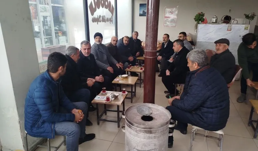 HÜDA PAR’dan Gürpınar Esnafına Ziyaret