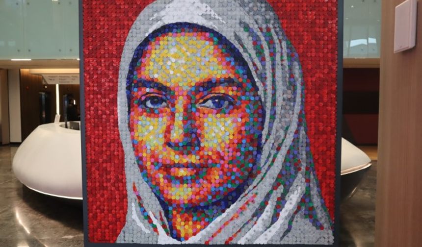 Tıbbi Atıklar Sanat Eserine Dönüştü