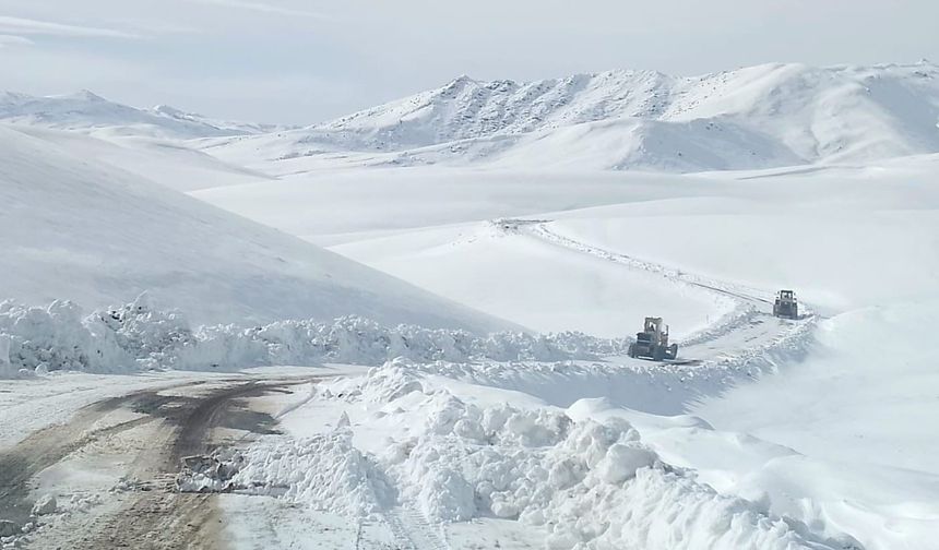 Van’da 390 yerleşim yerinin yolu ulaşıma kapandı