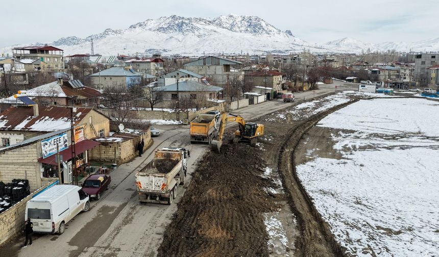 Van trafiğini rahatlatacak çalışmalar sürüyor