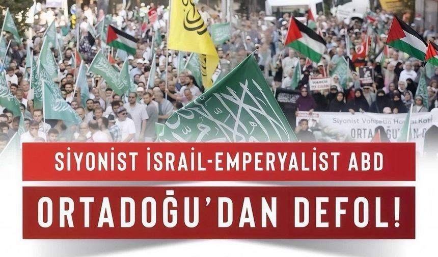 Van'da "Filistin'e Destek ve Zulme Tepki" yürüyüşü düzenlenecek