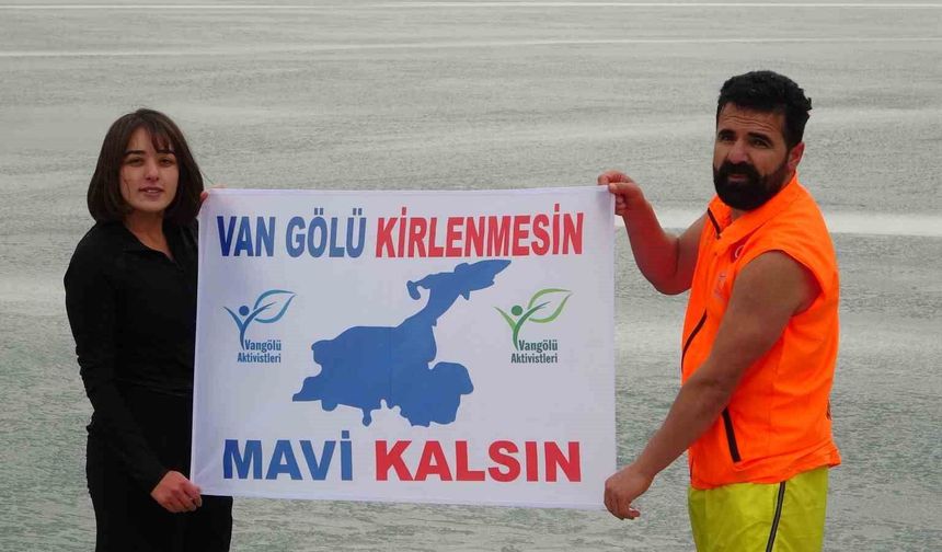 Gezgin öğretmen Zernek Barajı’ndan Van Gölü mesajı