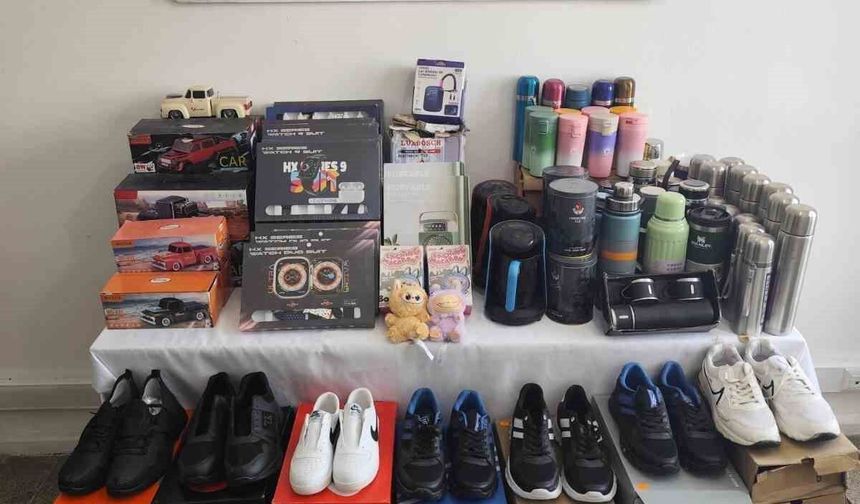 Van’da kaçakçılık operasyonu: 209 parça eşya ele geçirildi