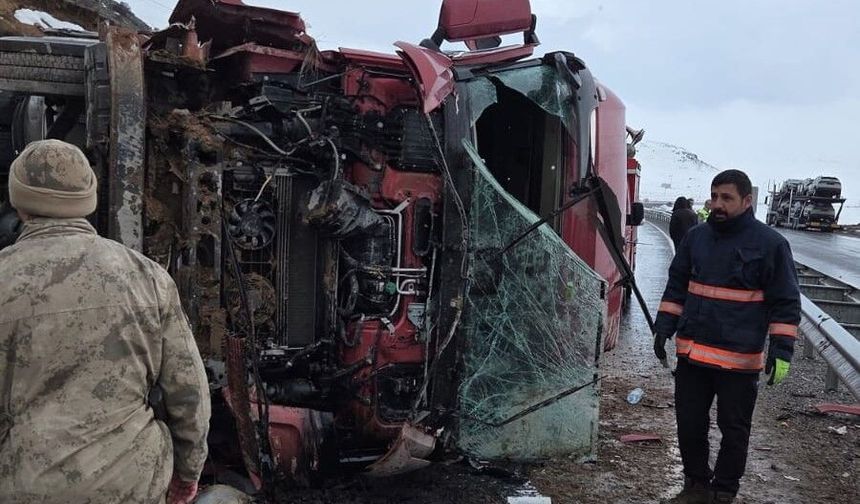 Van'da kaza: 1 yaralı