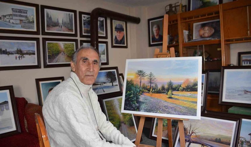 Resim Tuvali En Yakın Arkadaşı Oldu