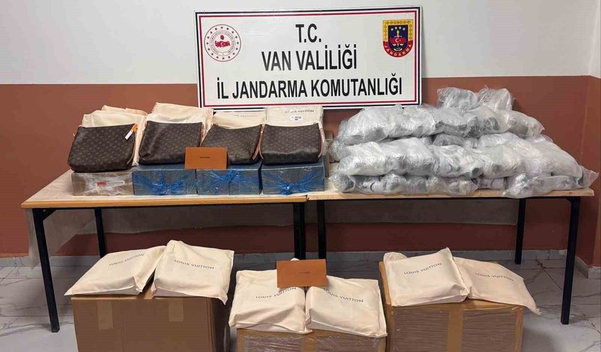 Van Başkale’de 3,5 Milyon TL Değerinde Kaçak Eşya Ele Geçirildi