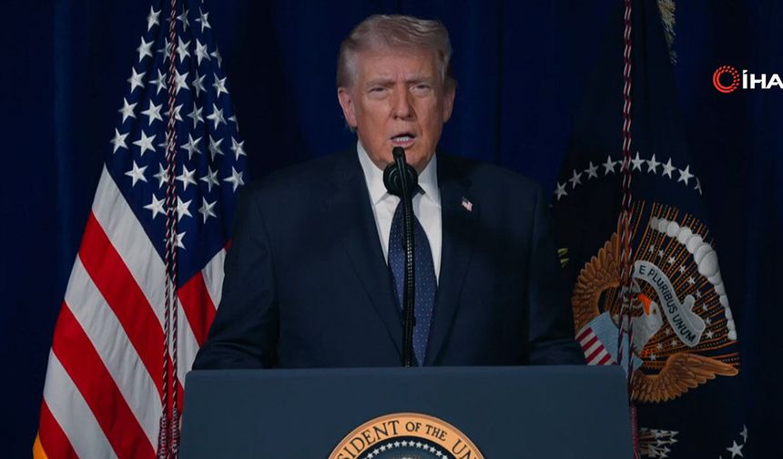 Trump'tan İran Operasyonu Açıklaması!