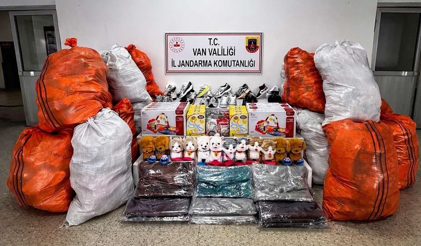 Van’da 6,4 milyon liralık kaçak eşya ele geçirildi