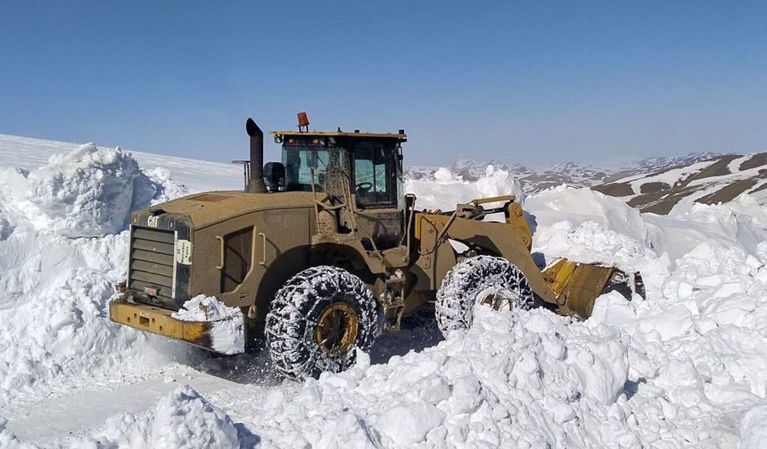 Van'da kar yağışı ulaşımı vurdu: 216 yerleşim yolu kapandı