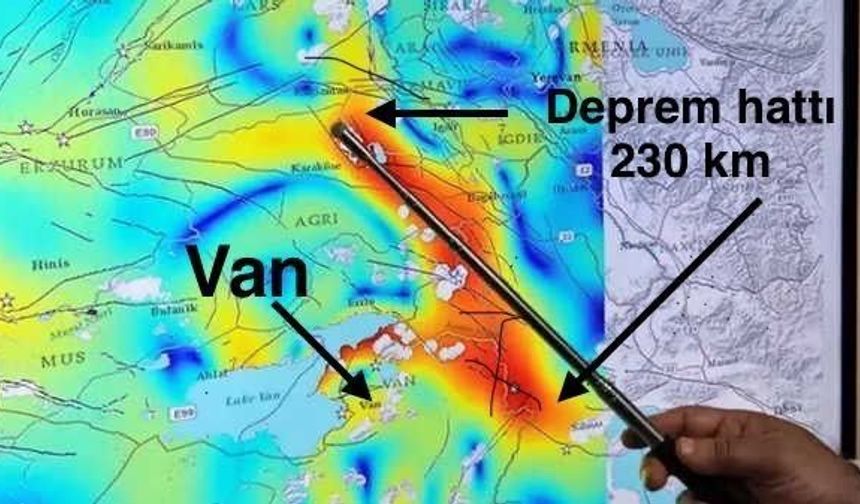 Van Gölü Havzası'ndaki 230 kilometrelik fay hattı için kritik uyarı