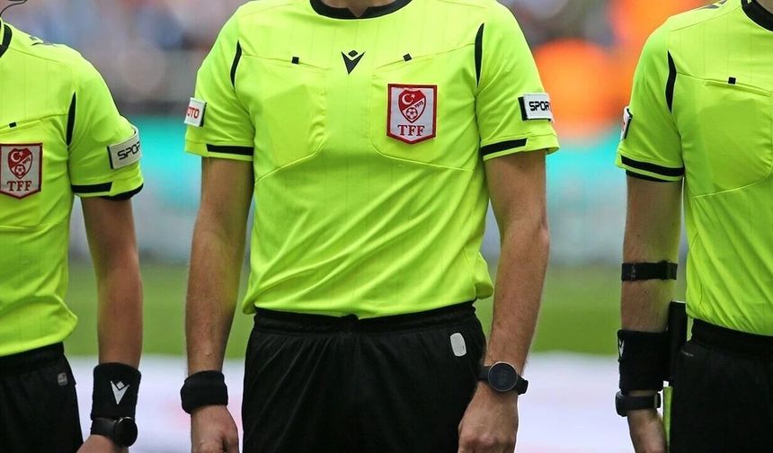 Vanspor-Adana Demirspor maçının hakemleri belli oldu