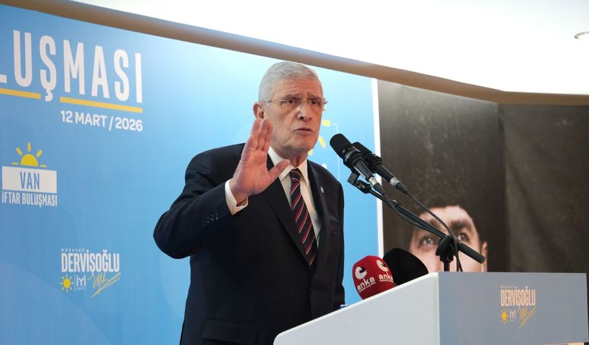 İYİ Parti Genel Başkanı Dervişoğlu: "Terörle değil, teröristle ilgileniyorlar"