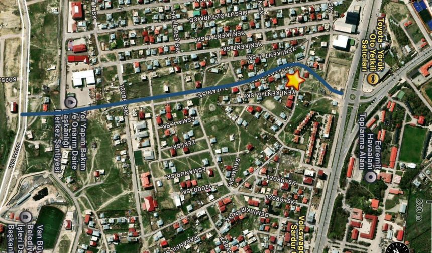 Van Havalimanı Kavşağı Elmalık Yoluna Bağlanıyor