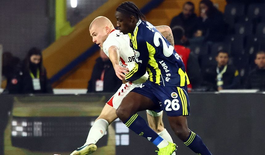 Fenerbahçe, Samsunspor’u Son Dakikada 3-2 Yenerek 3 Puan Aldı