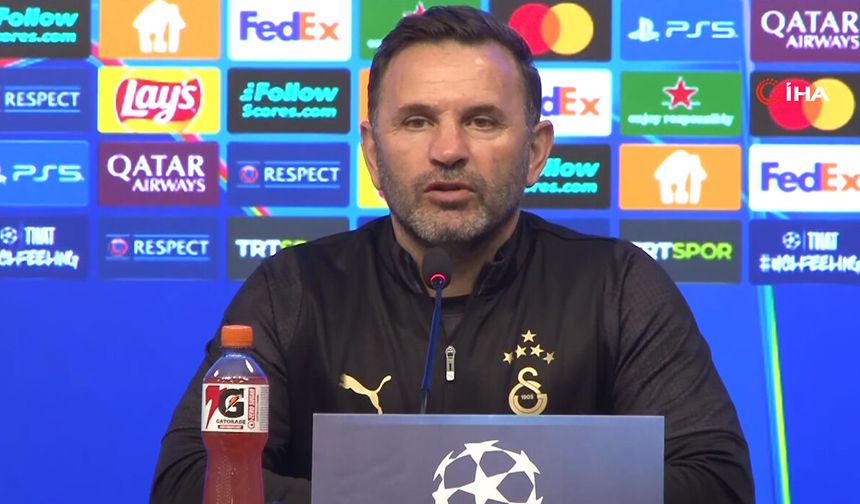 Okan Buruk: “İlk maçta galibiyetle avantaj yakalamak istiyoruz”