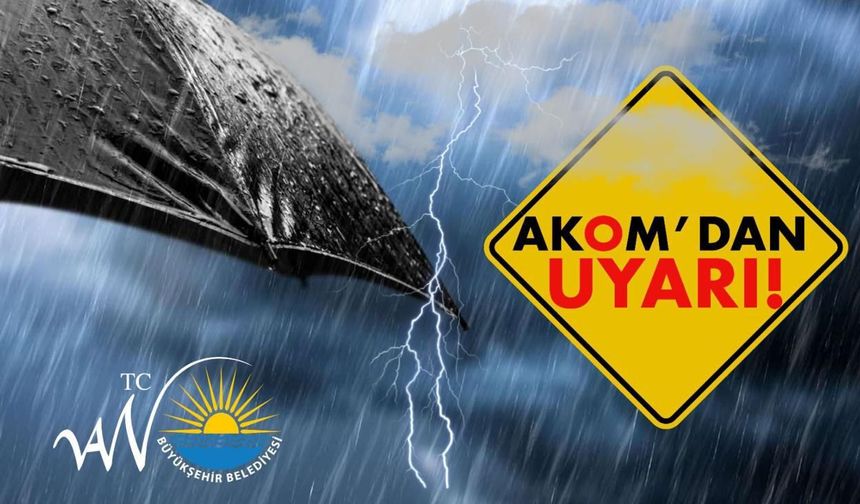 AKOM’dan Van için kuvvetli kar yağışı uyarısı