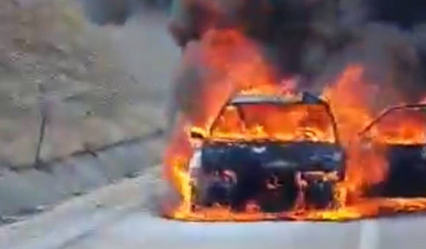 Talihsizliğin bu kadarı: 5 saat önce aldığı otomobil küle döndü