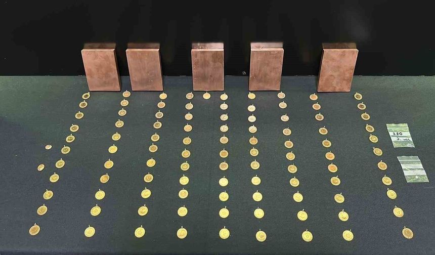 Yüzlerce Sahte Altınla Yakalanan 2 Şahıs Tutuklandı