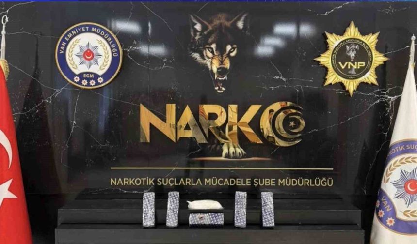Van’da Uyuşturucu Operasyonu: 4 Kilo 260 gram eroin ele geçirildi