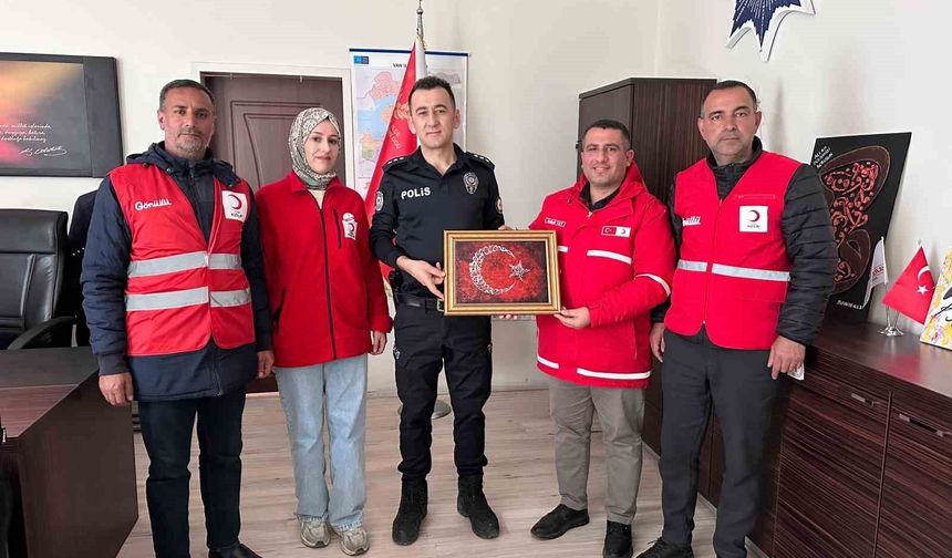 Kızılay Muradiye Şube Başkanı Yay’dan Emniyet Müdürlüğü’ne Ziyaret