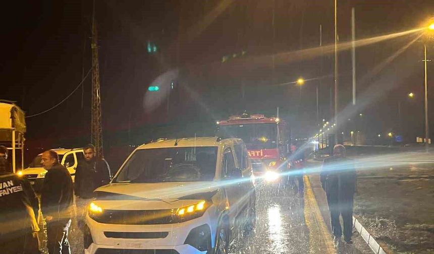 Van’da trafik kazası: 1 yaralı