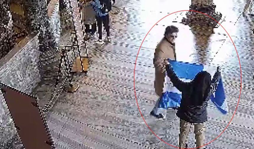 Ayasofya Camii’nde provokatif eylem