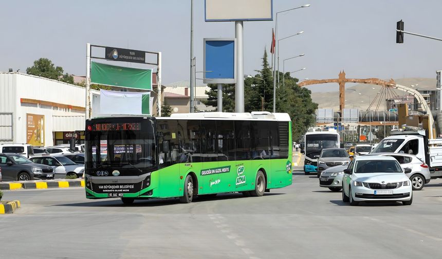 Van’da yarın ulaşım ücretsiz olacak