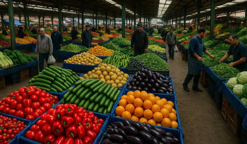 Van Sebze Hali’nde fiyatlar güncellendi