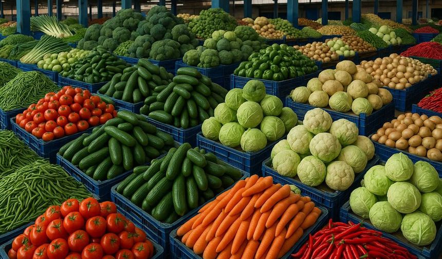 Van Sebze Hali’nde fiyatlar güncellendi