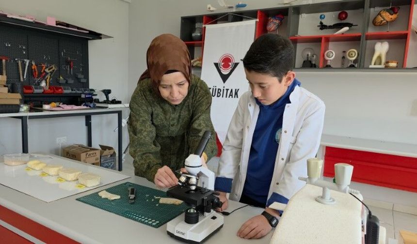 Ortaokul Öğrencisinden İlginç Buluş