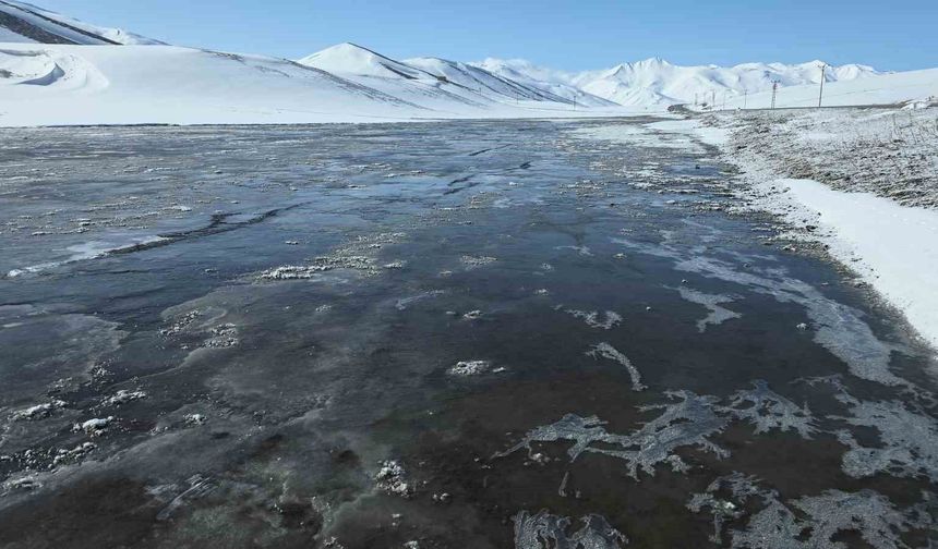 Van’da dondurucu soğuklar