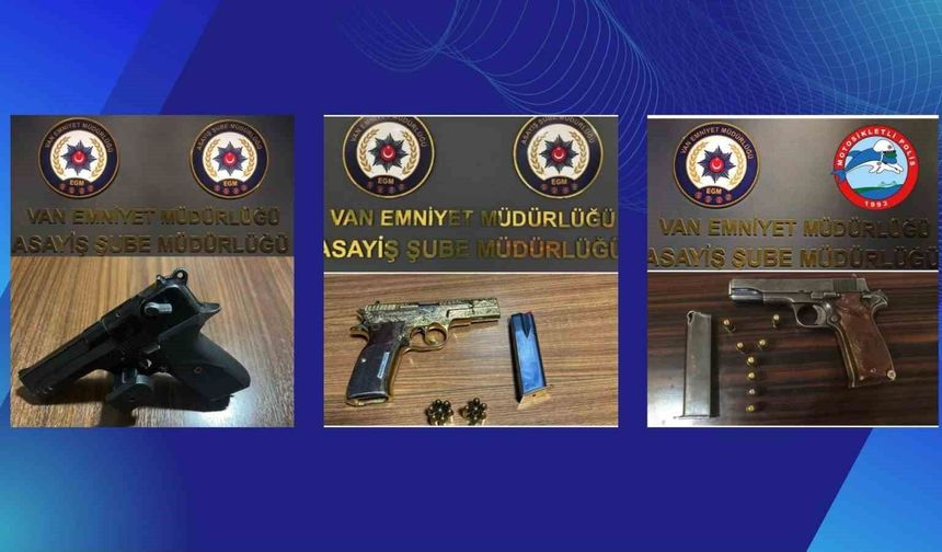 Van’da Haftalık Asayiş Raporu: 61 Şahıs Tutuklandı