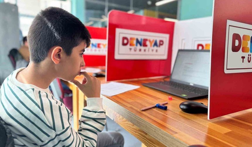Van’da Deneyap e-sınav heyecanı