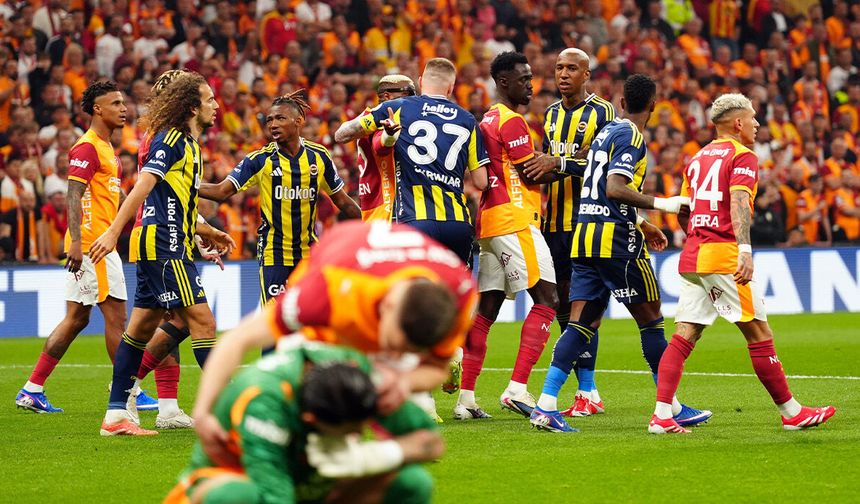 Dev Derbide Kazanan Galatasaray Oldu