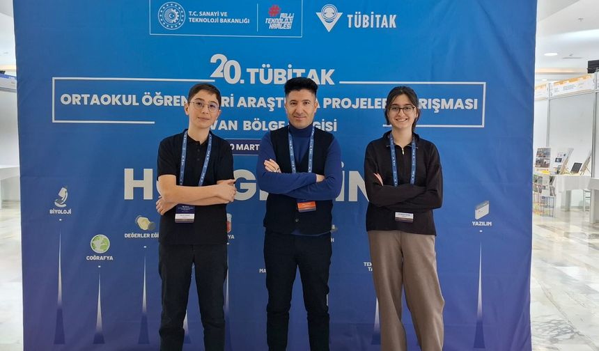 Vanlı Öğrencilerden Çevre Dostu İnovasyon: Biyoplastik Projesi Zirveye Taşındı