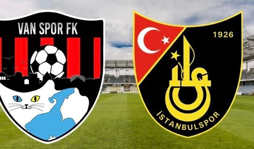 Vanspor - İstanbulspor maçında kadrolar belli oldu