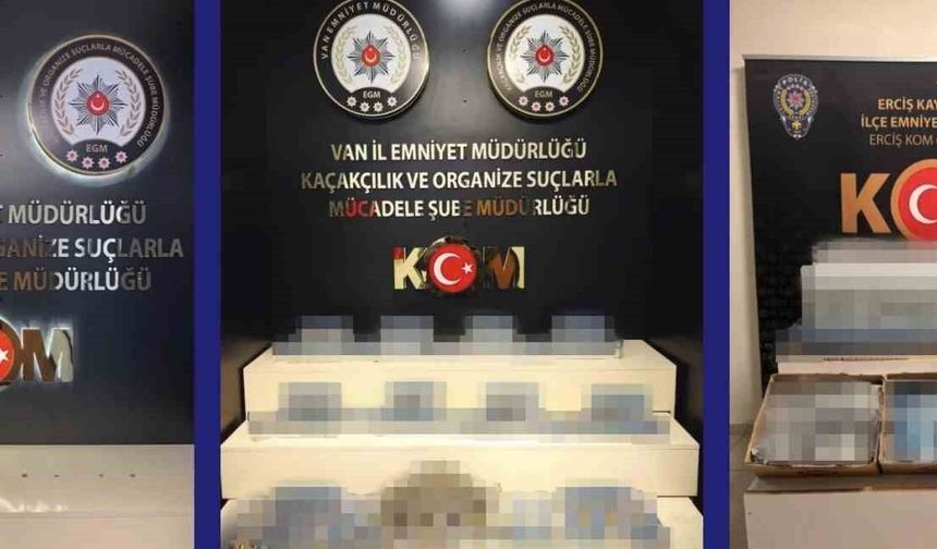Van’da Kaçakçılık ve Suç Örgütlerine Darbe